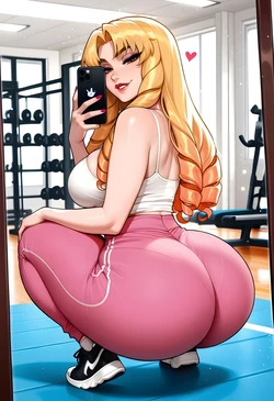 DreamcoreArt - Set 1614 - Luvia Edelfelt BBC (Patreon) (AI Generated)