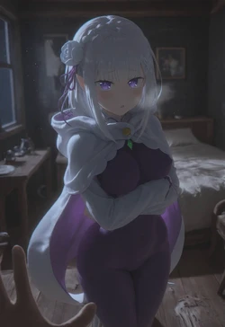 [おきたつき] 6.25 エミリア (Animated WEBP) [AI Generated]