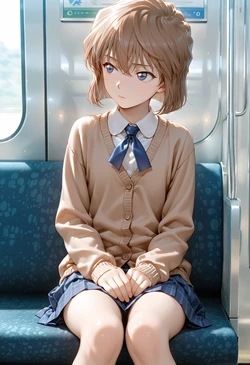 電車痴漢 [AI Generated]