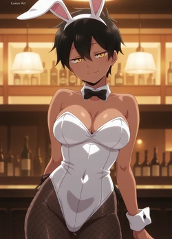 [Luxen Art] Natsumi Kurobe - My Senpai is Annoying (Ultimate) [AI Generated]