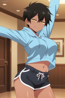 [Luxen Art] Natsumi Kurobe - My Senpai is Annoying (Ultimate) [AI Generated]