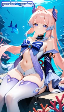 [SkyPassion] Sangonomiya Kokomi (Genshin Impact) [AI Generated]