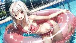 [社畜サーバント/Shachiku Saabanto//Corporate Slave/chiku_servant]  ♥(NSFW) The Pool and Illya, 60P [AI Generated]
