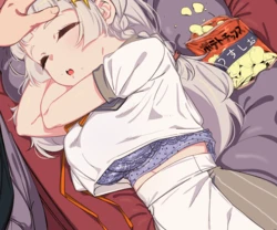 [黒虫] すやすやあかり（蕾）ちゃん寝ズリと今年最後の挨拶