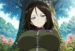 [Fran/Fran Kaslana] Nonna - Girls und panzer (90P) [AI Generated]