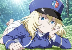 [Fran/Fran Kaslana] Ruka Oshida | Girls und panzer (100P) | Commission [AI Generated]