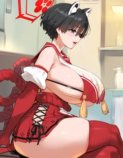 Lucyla803 Tsubaki ( Blue archive ) Vanilla/footplay/armpit focus [Request] [AI Generated]