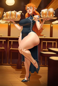 [LighTwerk] Full Service Nami (AI Generated) (Patreon)