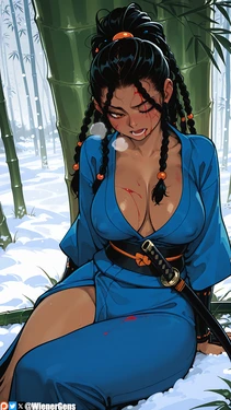 [WienerGens] Kiara finds a beautiful place to bleed out [AI Generated]