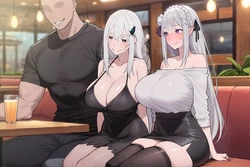 [Mimiya] Echidna X Emilia エミリアXエキドナ [Concepts] (Patreon) [AI Generated]