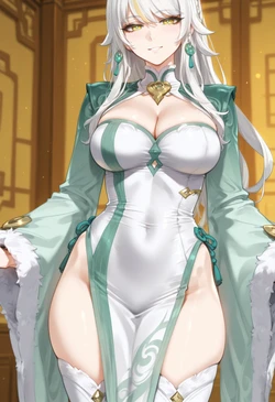 [ChocoPizza] Zibai (Genshin Impact) [AI Generated]