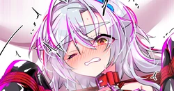 [hikigaeru]【Skeb絵】強制レズ・差分