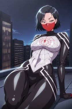 [Yokuto] Silk(marvel) x Spiderman (Big commission) [AI Generated]