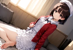 [nopekm] 加藤恵 [AI Generated]