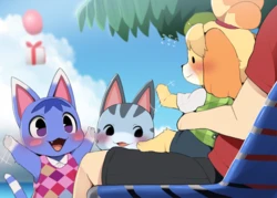 [DAGASI] Uchitoketa Toushindai Juumin-san no Nidome no Natsu (Animal Crossing) [Decensored]
