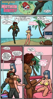 [KennyComix (Rabies T Lagomorph)] Mistaken Identity (Dragon Ball Z)