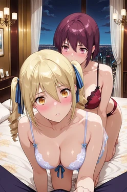 [こんぶ] Angelina ＆ Sakurai Minami 1 [AI Generated]