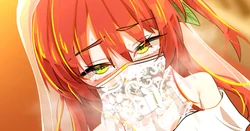 [hikigaeru] 【Skeb絵】偽装拘束ウエディング・差分