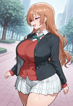 [nankoai] Kanata Konoe -近江彼方-uniform-dating-blindfold-bedroom- (Patreon) [AI Generated]
