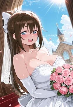 [nankoai] Shizuku Osaka - 桜坂しずく-req-bride.dress-lingerie-indoors-lovehotel-recording-gb-NTR-BBC- (Patreon) [AI Generated]