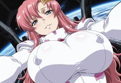 [Fran Kaslana] Lacus Clyne - Gundam SEED (100P) [AI Generated]