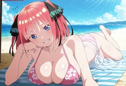 [Fran Kaslana] Nino Nakano - Gotoubun no Hanayome (106P) [AI Generated]