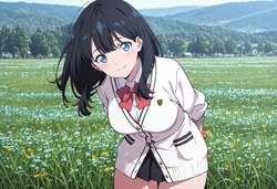 [Fran Kaslana] Rikka Takarada - SSSS.GRIDMAN (100P) [AI Generated]