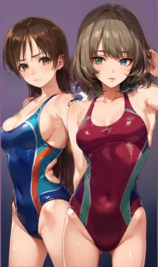【アイドル地下プロレス】高垣楓VS新田美波【リメイク [AI Generated]