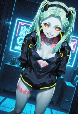 [Livia Woe] Rebecca - Cyberpunk Edgerunners [AI Generated]