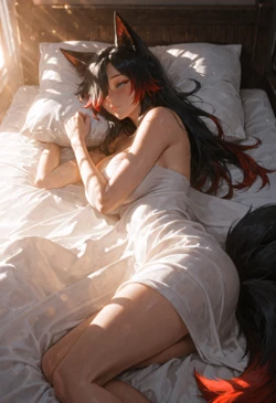 [Livia Woe] Luna Inari - Lazy Morning ☀️ [AI Generated]
