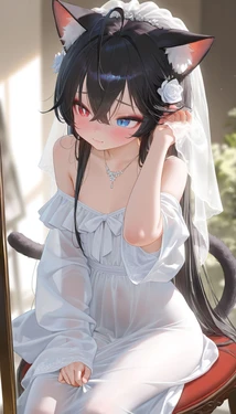 (Patreon) [Adeline] 2025-02-12 Tsuki and Wedding Dress [AI Generated]