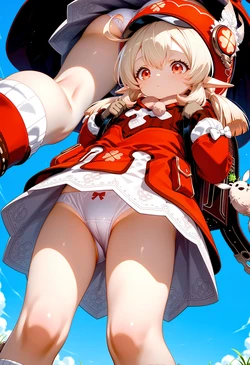 [Cdesu] Genshin Impact 原神 - Klee 可莉 クレー  触手Tentacles & 机械Machine [AI Generated]
