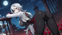 [Kikia1_Ai] Arlecchino | Genshin Impact - webp Animations (Patreon) [AI Generated]