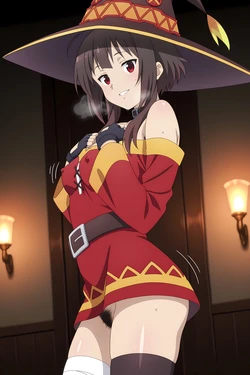 [Enaki] Megumin (Extras) - (KonoSuba) [AI Generated]