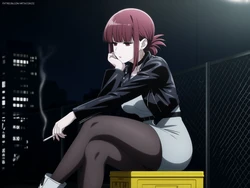 [artkoikoi] Yamada Tayama - Smoking Behind the Supermarket with You (Set 02) - [AI Generated]