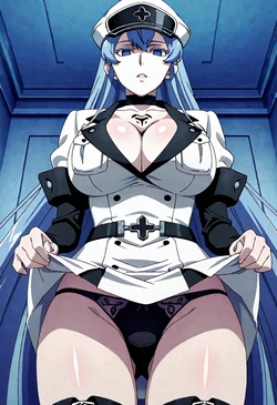 [悲しいサイ/Sad Rhinoceros/KanashiiSai] Esdeath エスデス [AI Generated]