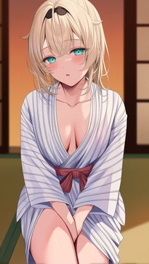 Kazama Iroha kimono [AI Generated]