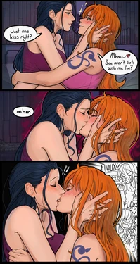 [Django] A Demon's First Kiss (One Piece)