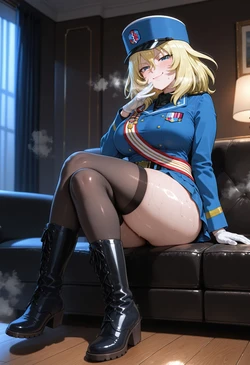[LewdCreationAI] Ruka Oshida | Girls und Panzer Feet Focused [66] (Patreon) [AI Generated]