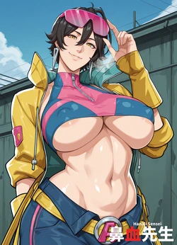 [hanajisensei] [TEST] [EXCLUSIVE] Jubilee (Marvel Rivals) [310P] [AI Generated]