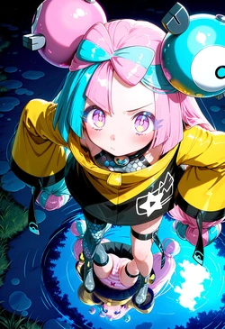 [Cdesu] Pokémon 宝可梦 - Iono 奇树 ナンジャモ 触手Tentacles & 机械Machine [AI Generated]