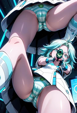 [Cdesu] TO BE HERO X 凸变英雄X - Lucky Cyan 幸运青 ラッキーシアン 触手Tentacles & 机械Machine [AI Generated]