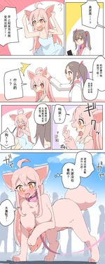 (Fanbox)[kojikaこじか]transform to dog（个人机翻自用）