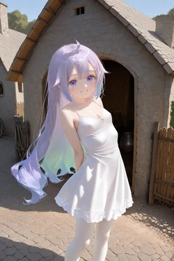 D-infinity ユニコーン 麦畑でいちゃいちゃする  [AI Generated]
