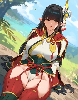 Lucyla803 Hinoa (monster hunter rise) BBC [Request] (200+ Extra images) [AI Generated]