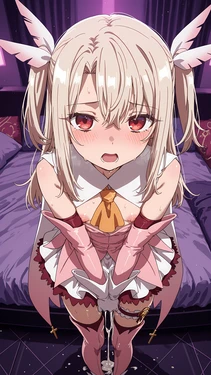 [BBStaff] 魔力欠乏で〇郎から補充するイ〇ヤ (Illyasviel von Einzbern) [AI Generated]