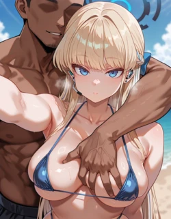 [AI Generated] Asuma Toki fellatio