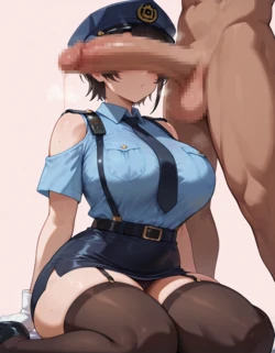 [AI Generated] 警察スバル/Police Subaru