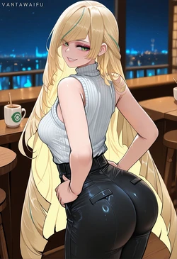 [VantaWaifu] Lusamine BBC [AI Generated]