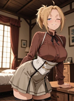 [Revy Neon] [Request] Zenith Greyrat | Mushoku Tensei [AI Generated]